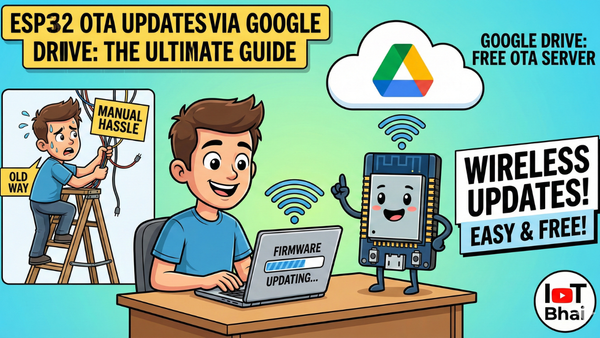 ESP32 OTA Updates via Google Drive: The Ultimate Free Hosting Guide